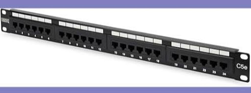 Digitus 19" Patch Panel 24 Port Cat. 5e UTP