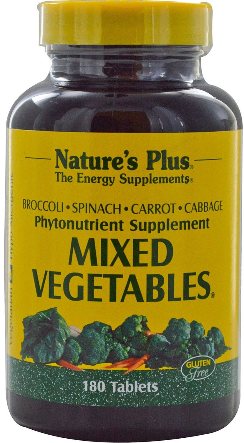 Nature's Plus Mixed Vegetables Tablets(180 pcs)