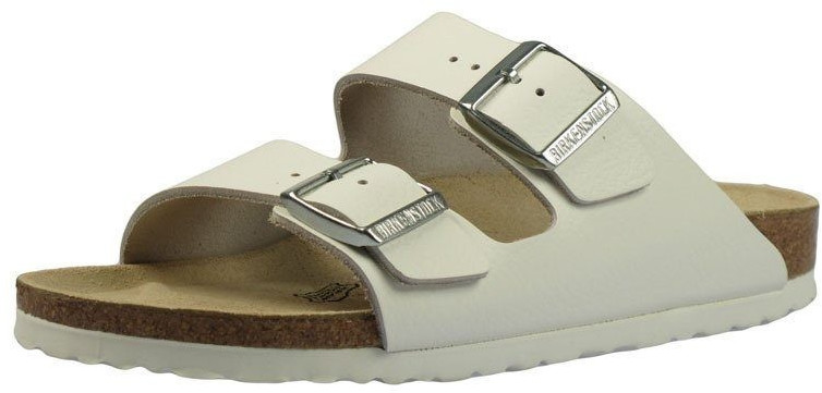 Birkenstock leather white sales