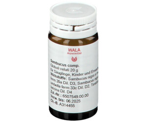 Wala Heilmittel Sambucus Comp Globuli 20 G Ab 6 49 Preisvergleich Bei Idealo De