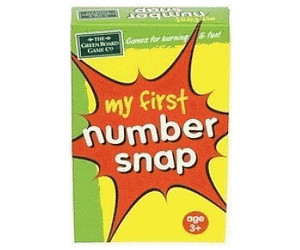 Green Board Games My First Number Snap