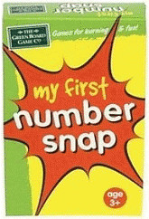 Green Board Games My First Number Snap