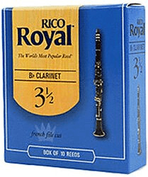 Rico Reeds Royal Reeds Bb Klarinette, Box of 10