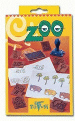 Totum Kit de tampons le Zoo