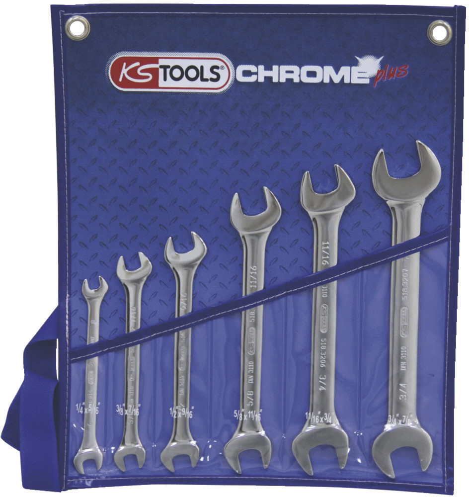 KS Tools Double open-end wrench set 6 pcs. (518.3220)