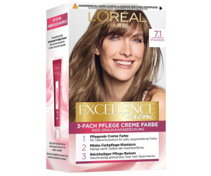 L'Oréal Paris Tinta Capelli Excellence, Copre i capelli bianchi, colore  ricco, luminoso e a lunga durata, 5 Castano Chiaro 40 ml