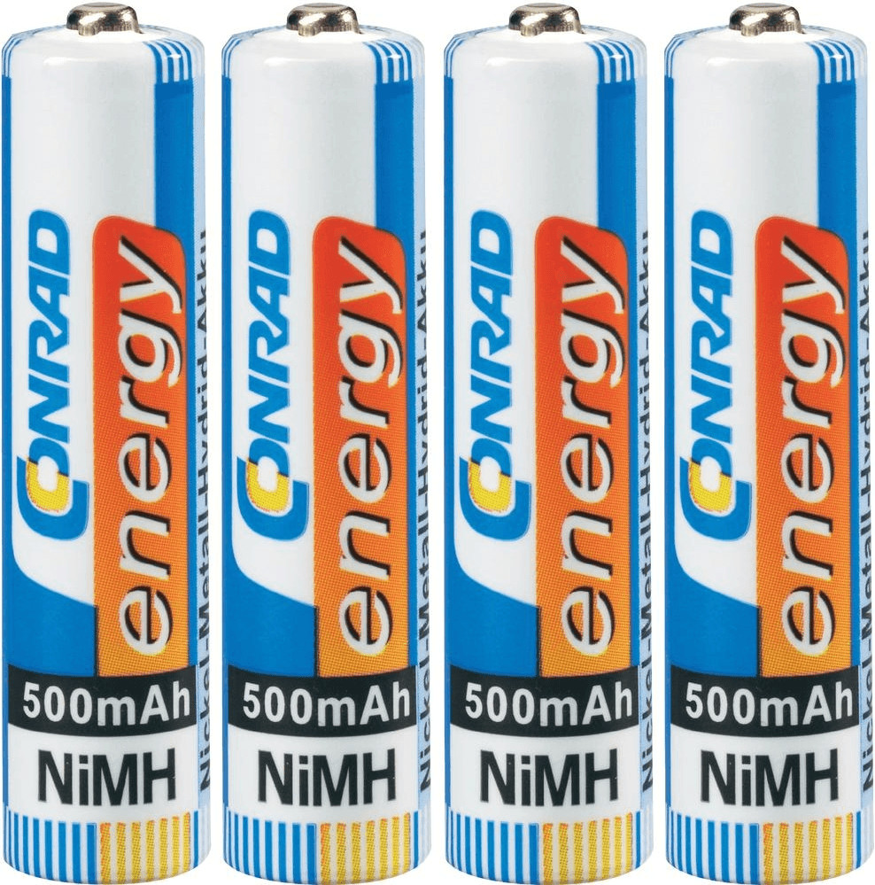 Conrad Energy 4x AAA 500mAh