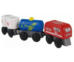 Plan Toys PlanCity - Fuel Train