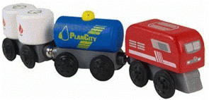 Plan Toys PlanCity - Fuel Train