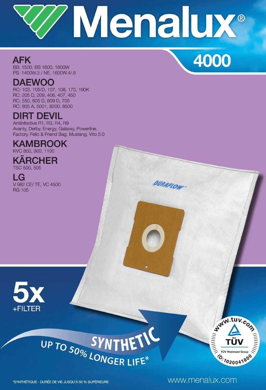 Menalux 4000 Duraflow