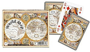 World Map : 2 jeux de cartes