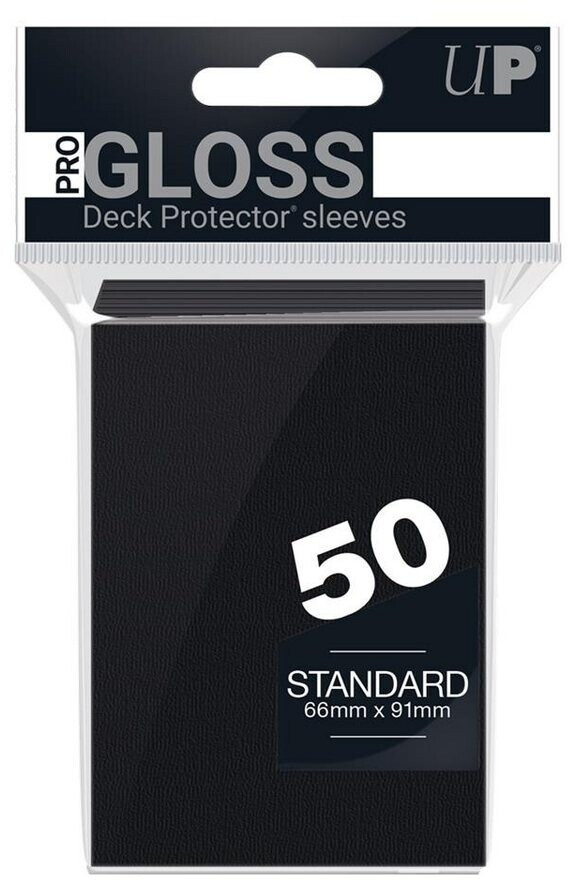 Ultra Pro Protèges Cartes (format large) - Noir Corbeau (x50)