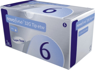 NovoFine® 32G Tip etw x 6 mm
