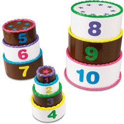 Learning Resources Smart Snacks - Stack & Count Layer Cake