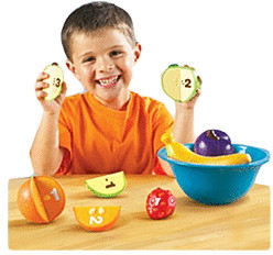 Learning Resources Smart Snacks - Counting Fun Fruit Bowl