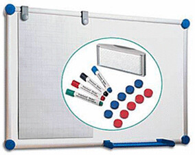 Maul Whiteboard 2000 Set 120,0 x 90,0 cm
