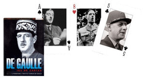 Jeu de cartes De Gaulle