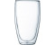 Bodum Pavina Glass, double wall, 0.45 l, 2 pieces