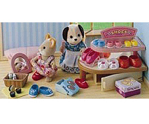 sylvanian shoe shop