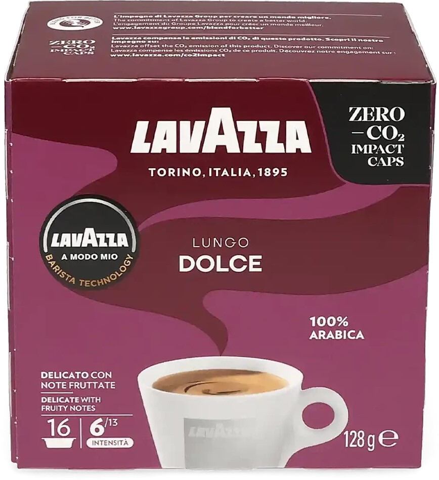 Lavazza Lavazza A Modo Mio Caffe Crema Lungo Dolcemente (16 Capsules) - alternate view