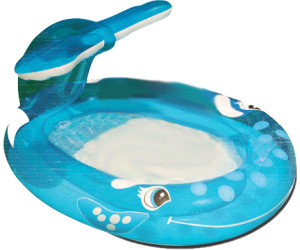 Bassin pour Enfants avec Protection Solaire INTEX Jet de Baleine Piscine