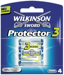 Wilkinson Protector3 Lames de rasoir (4 x)
