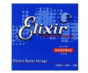 .010-.046 Light Elixir® Saiten E-Gitarrensaiten mit NANOWEB®Beschichtung 