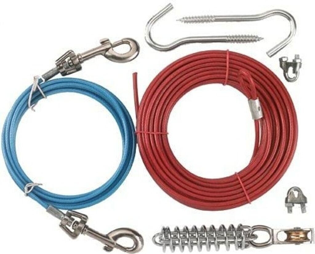 Kerbl Kit laisse d'attache 15 m x 4 mm (83544)