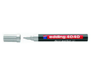 5 x Edding Mattlack-Marker 4040 creative 1-2 mm weiß