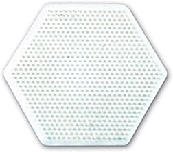 Hama MIDI - Plaque blanche - Grande hexagonale (276)