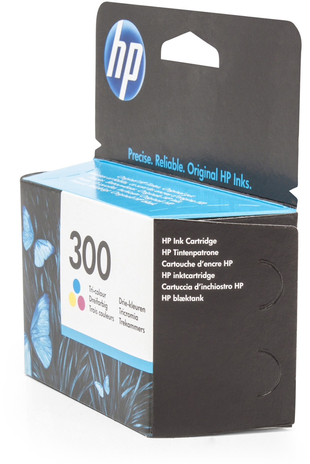 HP 300 Cartouche d'encre trois couleurs authentique (CC643EE) pour