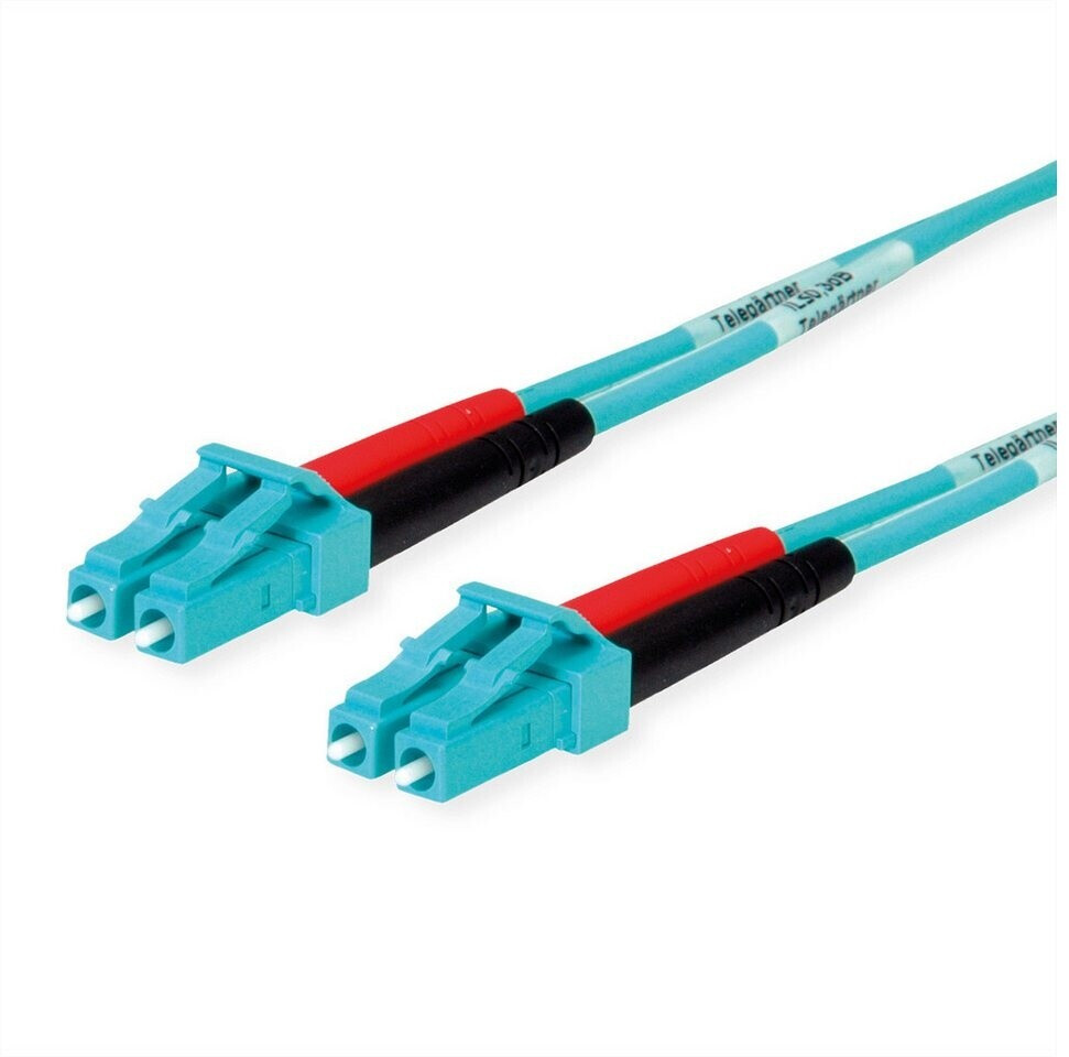 Telegärtner LWL Kabel Duplex LC/LC 50/125 OM3 2m