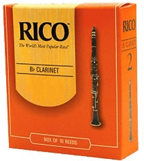 Rico Reeds Bb Clarinet, Box of 25