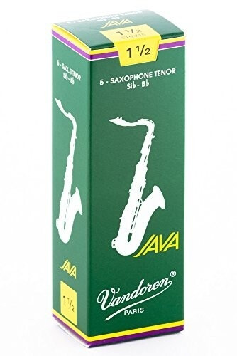 Vandoren Reeds Java Tenor Saxophone, Box of 5