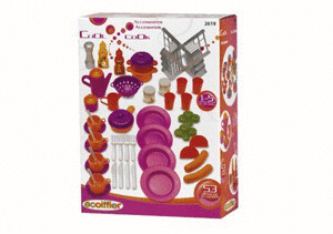 Ecoiffier 43 accessoires de cuisine