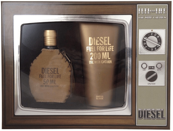 Diesel Fuel for Life Homme Set (EdT 50ml + 2x SG 75ml)