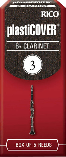 Rico Reeds Plasticover Bb Clarinet, 5er Box