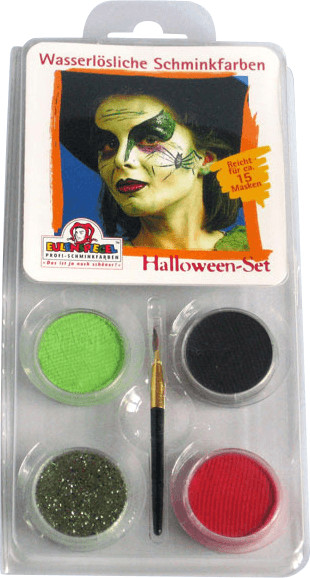 Eulenspiegel Set maquillage Halloween (204337)