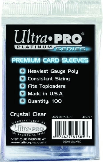Ultra Pro Platinum Series Feuille classeur A4 9 cartes au meilleur prix sur