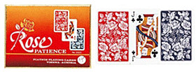 Rose Patience : 2 Jeux de cartes