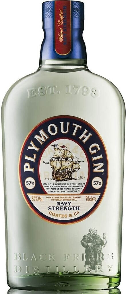 Plymouth Navy Strength Gin 0,7l 57%