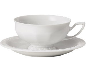 Rosenthal Maria Weiß Große Teetasse mit Untertasse 