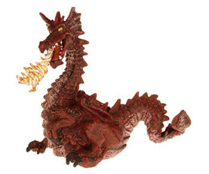 Papo Red Dragon With Flame