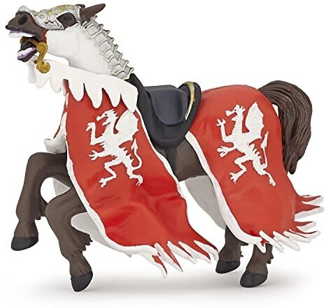 Papo Dragon King Horse red (39388)