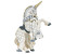 Papo Horse of Knight Unicorn silver(39916)