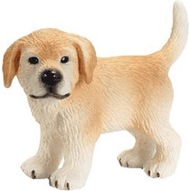 Schleich Golden Retriever puppy, standing