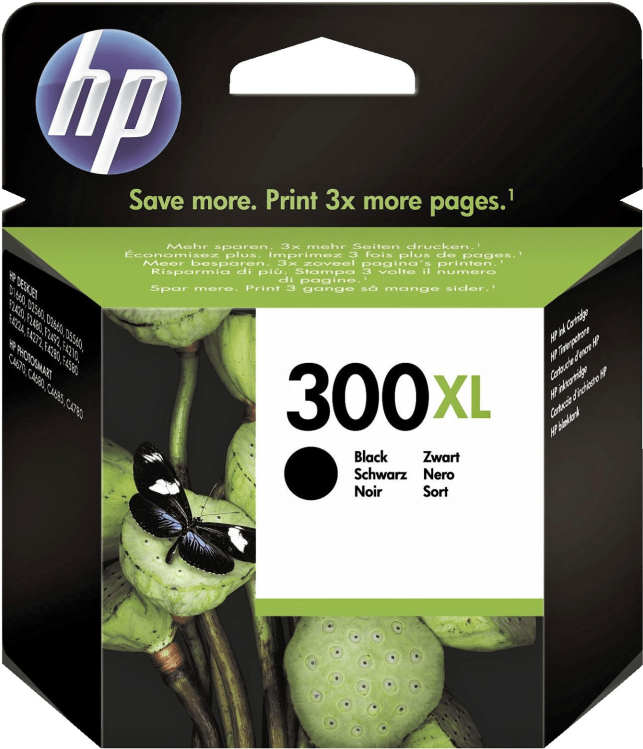 Cartouche HP 300XL / CC641EE noir - cartouche d'encre de marque HP