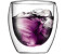 Bodum Pavina Glas doppelwandig 0,25 Ltr. 2er Set