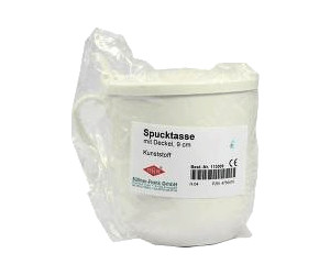 Büttner-Frank Spucktasse Kunststoff
