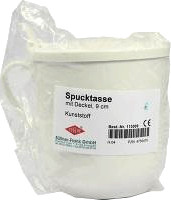 Büttner-Frank Spucktasse Kunststoff